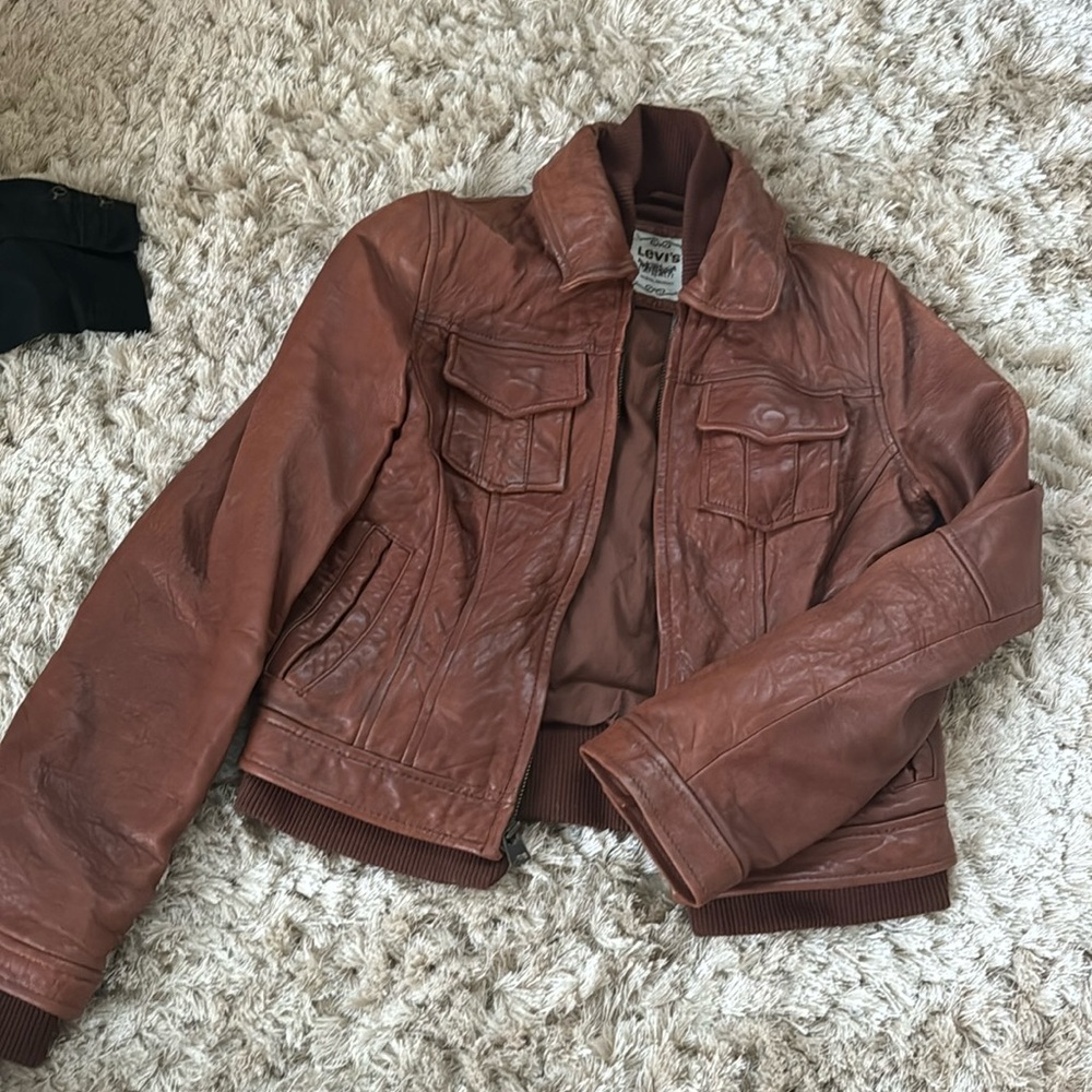 Levi’s Leather Jacket - image 1